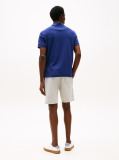Blue Tricou Polo Cu Monograma Th  Barbati