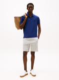 Blue Tricou Polo Cu Monograma Th  Barbati