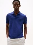 Blue Tricou Polo Cu Monograma Th  Barbati