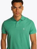 Verde Tricou Polo Cu Monograma Th  Barbati