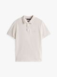 Bej Tricou Polo Cu Monograma Th  Barbati