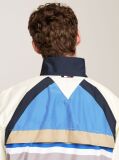 White Water Resistant Colour-Blocked Regular Portland Jacket  Men