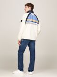 White Water Resistant Colour-Blocked Regular Portland Jacket  Men