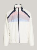 White Water Resistant Colour-Blocked Regular Portland Jacket  Men