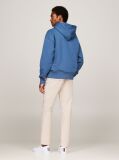 Blue Logo Embroidery Hoody  Men