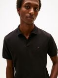 Black Essential Flag Embroidery Regular Polo  Men