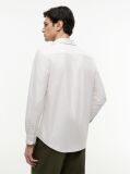 Bej Camasa Oxford Regular Fit Cu Dungi  Barbati