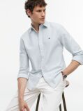 Blue Camasa Oxford Regular Fit Cu Dungi  Barbati