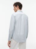 Blue Camasa Oxford Regular Fit Cu Dungi  Barbati