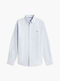 Blue Heritage Stripe Regular Fit Oxford Shirt  Men