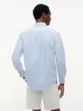 Blue Camasa Oxford Gingham Cu Croiala Regular Fit  Barbati