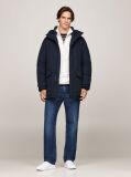 Blue Down Hooded Rockie Parka  Men