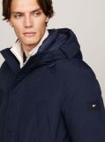 Blue Down Hooded Rockie Parka  Men