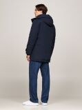 Blue Down Hooded Rockie Parka  Men