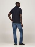 Blue Regular Vertical Flag Polo Shirt  Men