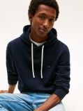 Blue Hanorac Fleece Cu Guga Cu Snur  Barbati