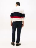 Blue Pantaloni Joggers Din Fleece Cu Mansete  Barbati