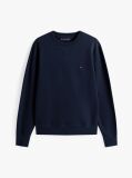 Blue  Hanorac Cu Guler Rotund Din Fleece  Barbati
