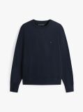 Blue  Hanorac Cu Guler Rotund Din Fleece  Barbati
