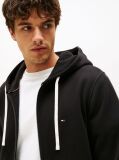 Negru Hanorac Fleece Zip-Thru   Barbati