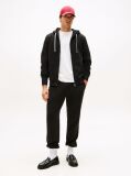 Negru Hanorac Fleece Zip-Thru   Barbati