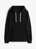 Negru Hanorac Fleece Zip-Thru   Barbati