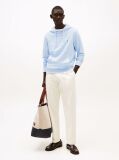 Blue Flag Embroidery Terry Hoody  Men