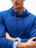Blue Flag Embroidery Terry Hoody  Men