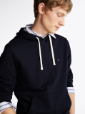 Blue Flag Embroidery Terry Hoody  Men
