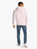 Pink Flag Embroidery Terry Hoody  Men