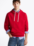 Red Flag Embroidery Terry Hoody  Men