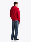 Red Flag Embroidery Terry Hoody  Men