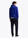 Blue Snap-Button Logo Hoody  Men