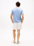 Blue Tricou Din Tricotaj Interlock  Barbati