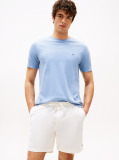Blue Tricou Din Tricotaj Interlock  Barbati