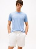 Blue Tricou Din Tricotaj Interlock  Barbati