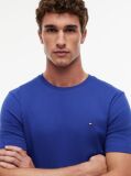 Blue Tricou Din Tricotaj Interlock  Barbati