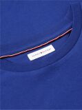 Blue Tricou Din Tricotaj Interlock  Barbati