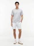 Gri Tricou Din Tricotaj Interlock  Barbati