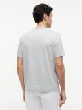 Gri Tricou Din Tricotaj Interlock  Barbati