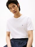 White Interlock Knit T-Shirt  Men