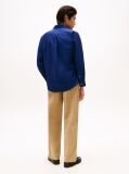 Blue Camasa Poplin Th Flex Cu Croiala Regular  Barbati