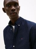 Blue Camasa Th Flex Regular Fit Polka Dot  Barbati