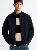 Blue Relaxed Harrington Jacket  Men