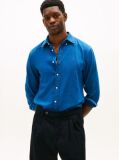 Blue Camasa Chambray Regular Fit  Barbati