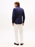 Blue Flex Slim Fit Poplin Shirt  Men