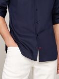 Blue Flex Slim Fit Poplin Shirt  Men