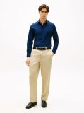 Blue Flex Slim Fit Poplin Shirt  Men