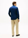 Blue Flex Slim Fit Poplin Shirt  Men