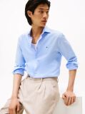 Blue Camasa Flex Slim Fit Din Poplin   Barbati